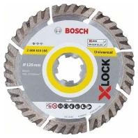 Bosch Accessories 2608615166 X-LOCK Diamanttrennscheibe Sta 125x22,23x1,6x10mm Universal Diamanten doorslijpschijf Diameter 125 mm 1 stuk(s) - thumbnail