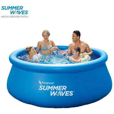 Zwembad Quick Set 244x76cm inclusief filterpomp Zwembad Quick Set 244x76cm inclusief filterpomp