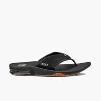 REEF Fanning Slipper Heren Black/Silver 7 - thumbnail