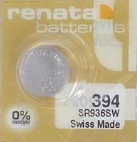 Renata Knoopcel 394 1.55 V 10 stuk(s) 84 mAh Zilveroxide 394.MP-E - thumbnail