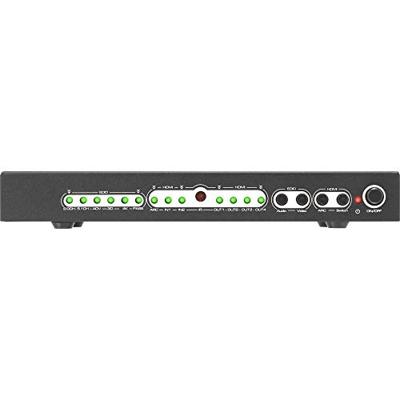 SpeaKa Professional 4 poorten HDMI-splitter Met audiopoorten, Met afstandsbediening 3840 x 2160 Pixel Zwart SpeaKa Professional 4 poorten HDMI-splitter Met audiopoorten, Met afstandsbediening 3840 x 2160 Pixel Zwart