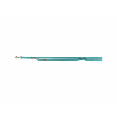 Verstelbare hondenriem Trixie Premium Licht Blauw L/XL