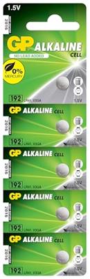 GP Knoopcel LR44 1.5 V 10 stuk(s) 110 mAh Alkaline GP76ASTD496C10