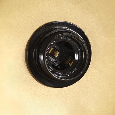 VidaXL Hanglamp industrieel rond 25 w e27 40 cm messingkleurig