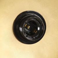 VidaXL Hanglamp industrieel rond 25 w e27 40 cm messingkleurig - thumbnail