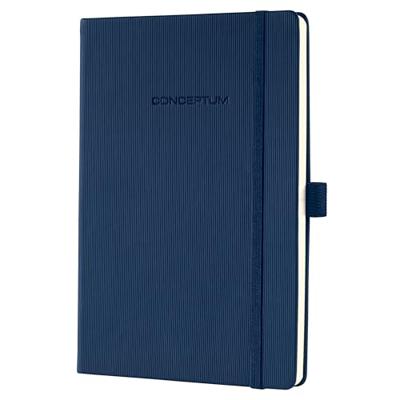 Sigel SI-CO657 Notitieboek Conceptum Pure Hardcover A5 Donkerblauw Gelinieerd