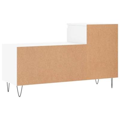 VidaXL Schoenenkast 102x36x60 cm bewerkt hout hoogglans wit