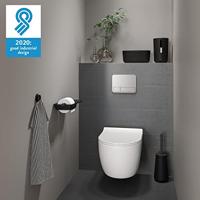 Toiletrolhouder Met Planchet Tiger Tess Zwart - Antraciet - thumbnail