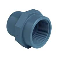 Aquaforte Inzetschroefbus 20 x ½ inch - Lijm x Binnendraad - Waterdicht Druk PVC voor Vijversysteem - thumbnail