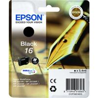 Epson Inktcartridge 16 Origineel Zwart C 13 T 16214012 - thumbnail