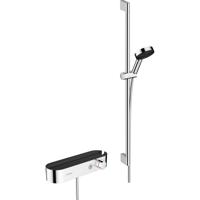 Hansgrohe Pulsify Select S doucheset 105 3jet Activation met handdouche, thermostaat, glijstang 90cm, schuifstuk en doucheslang, chroom - thumbnail