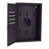 LOFT42 Keys Sleutelkastje - Metaal - Mat Zwart - 30x20x6,5 - thumbnail