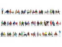 NOCH 18402 H0 Passanten. figuren Geverfd, Zittend - thumbnail