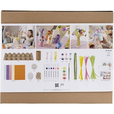 Creativ Company Groepsset creatief voorjaar, voorjaarskleuren, 1 doos Creativ Company Groepsset creatief voorjaar, voorjaarskleuren, 1 doos