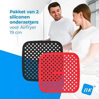 Papier voor luchtfriteuse NK NK-HOCO32006 Siliconen 18,6 cm - thumbnail