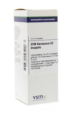 VSM Abrotanum D3 20 Milliliter VSM Abrotanum D3 20 Milliliter