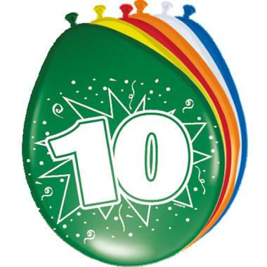 Ballonnen &apos;10&apos; (8 st)