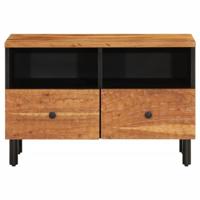 Tv-meubel 70x33x46 cm massief acaciahout - thumbnail