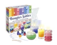 Creatieve kaarsenset - SENTOSPHERE - Zandkaarsen - Was in zandvorm - Verschillende zandkleuren - Geschikt voor 14 jaar en ouder - thumbnail