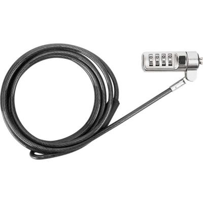 Targus DEFCON 3-in-1 - Beveiligingskabelslot Targus DEFCON 3-in-1 - Beveiligingskabelslot