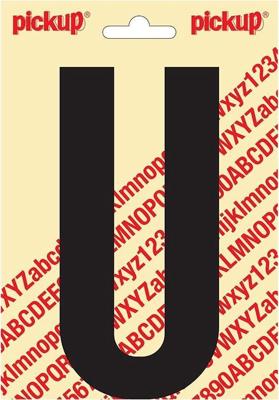 Plakletter Nobel Sticker letter U zwart Pickup - Pickup Plakletter Nobel Sticker letter U zwart Pickup - Pickup