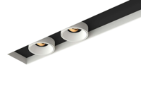 Kreon - Holon 80 He twin in-cana end circle Spot (30°) DALI zwart - thumbnail