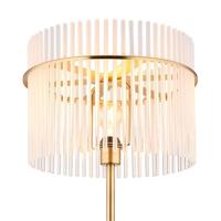 Globo Gouden vloerlampGorley met glas Ø 38cm - 15698SM - thumbnail