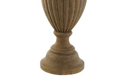 Bureaulamp Home ESPRIT Natuurlijk Jute Hout 50 W 220 V 44 X 44 X 91 cm
