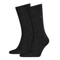 Tommy Hilfiger Men Sock Classic Antraciet melange 2-pack-47/49 - thumbnail