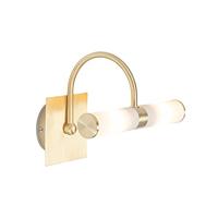 QAZQA Klassieke badkamer wandlamp goud IP44 2-lichts - Bath Arc - thumbnail
