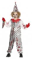 Horror Clown Pierrot Jumpsuit Kind - thumbnail