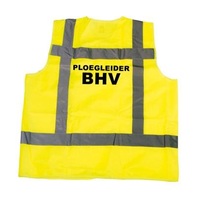 RWS veiligheidsvest ploegleider BHV geel - RWS veiligheidsvest ploegleider BHV geel RWS veiligheidsvest ploegleider BHV geel - RWS veiligheidsvest ploegleider BHV geel