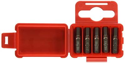 KS Tools 911.2262 Inbus-bit Gereedschapsstaal Vernikkeld C 6.3 5 stuk(s) KS Tools 911.2262 Inbus-bit Gereedschapsstaal Vernikkeld C 6.3 5 stuk(s)