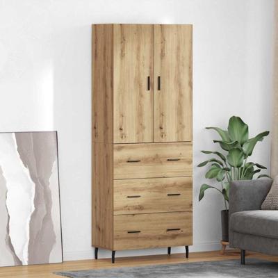 Hoge kast met lade Artisan Eiken 69,5 x 34 x 180 cm