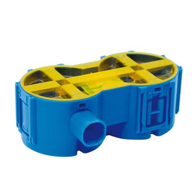 H251 Inbouwdoos 50 mm 1x16mm dubbele doos koppelbaar aan 2 zijden
