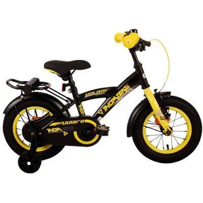 Volare thombike kinderfiets - jongens - 12 inch - zwart geel