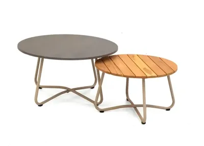 Own Living bijzettafel set marlow pearl