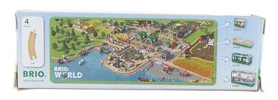 BRIO World Lange gebogen rails