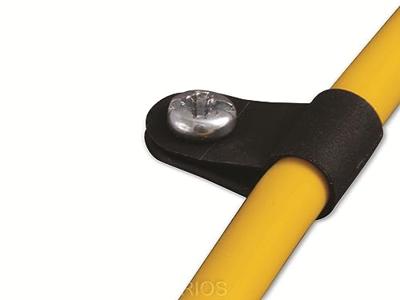 Quadrios 22CA152 Bevestigingsklem Schroefbaar 22CA152 Bundel-Ø (bereik) 3.3 mm (max) Zwart 1 set(s)