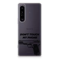 Sony Xperia 1 IV Silicone-hoesje Pistol DTMP - thumbnail