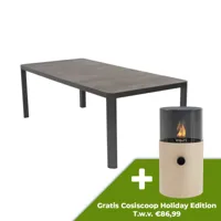 Tuintafel Castilla Negro - 220 cm - thumbnail