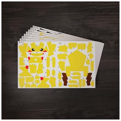 Pokémon Pikachu 4D bouwpuzzel modelbouwset