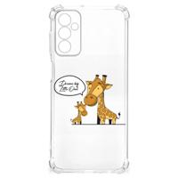 Samsung Galaxy M13 4G | M23 Stevig | Bumper Hoesje | Giraffe - thumbnail