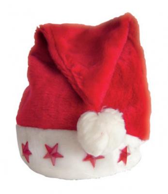 Kerstmuts met 5 ster verlichting