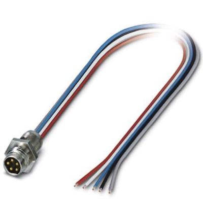Phoenix Contact 1440119 Sensor/actuator inbouwconnector M8 Aantal polen (sensoren): 5 Stekker, inbouw 0.50 m 1 stuk(s) Phoenix Contact 1440119 Sensor/actuator inbouwconnector M8 Aantal polen (sensoren): 5 Stekker, inbouw 0.50 m 1 stuk(s)