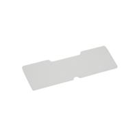 Hammond Electronics 1599HD-Bulk Batterij afscheidingsplaat ABS Grijs 1 stuk(s) - thumbnail