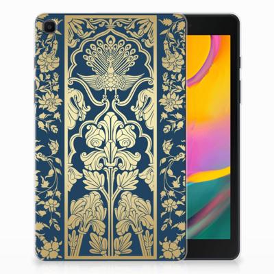 Samsung Galaxy Tab A 8.0 (2019) Siliconen Hoesje Beige Flowers Samsung Galaxy Tab A 8.0 (2019) Siliconen Hoesje Beige Flowers