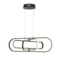 Searchlight Strakke zwarte hanglampClip - 61775BK - thumbnail