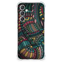 Samsung Galaxy S23 FE Doorzichtige Silicone Hoesje Aztec - thumbnail