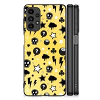 Telefoonhoesje Samsung Galaxy A13 4G Punk Geel - thumbnail